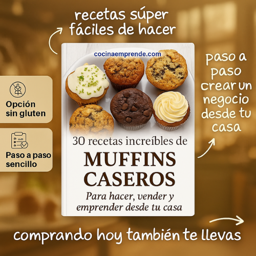 Combo Muffins que Venden - Cocina Emprende