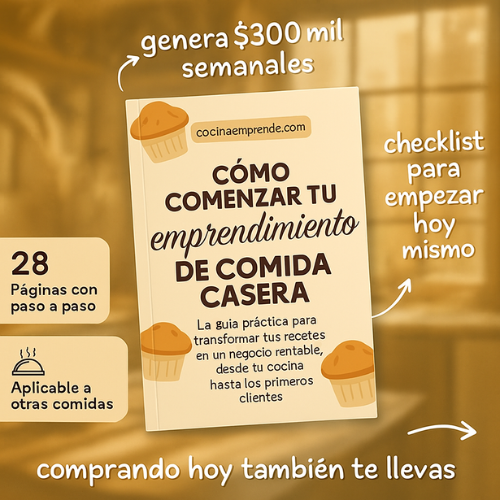Combo Muffins que Venden - Cocina Emprende